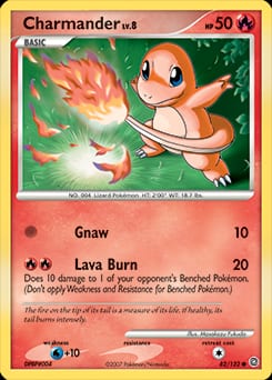 2007 Secret Wonders Charmander #82 card
