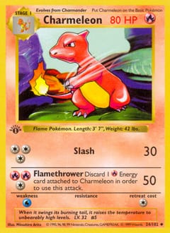 1999 Base Charmeleon #24 card
