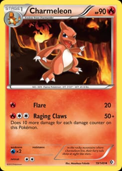 Boundaries Crossed Charmeleon #19 card