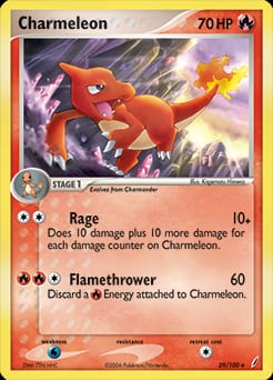 2006 Crystal Guardians Charmeleon #29 card