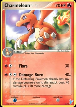2006 EX Trainer Kit 2 Minun Charmeleon #3 card