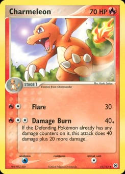 2004 FireRed & LeafGreen Charmeleon #31 card
