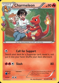 2016 Generations Charmeleon #RC4 card