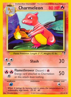 Legendary Collection Charmeleon #37 card