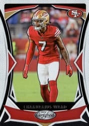 2024 Panini Certified Base Set Charvarius Ward #20 card