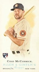 2022 Topps Allen & Ginter Mini Rookie Design Variations Chas McCormick #RDV-12 card