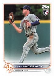 2022 Topps Mini Base Set Chas McCormick #135 card