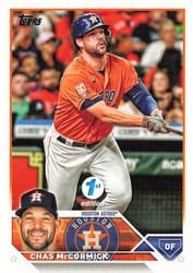 2023 Topps 1st Edition Base Set Chas McCormick #51 card