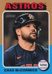 2024 Topps Heritage Base Set Chas McCormick #541 card