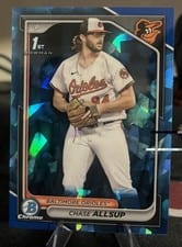 2024 Bowman Draft Sapphire Edition Base Set Chase Allsup #BDC-123 card