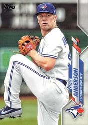 2020 Topps Update Base Set Chase Anderson #U-286 card