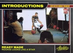 2023 Panini Absolute Introductions Chase Brown #14 card