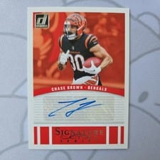 2024 Donruss Signature Series Chase Brown #SSE-CBR card