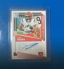 2025 Donruss Signature Marks Chase Brown #SM-CBN card