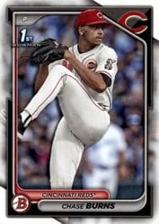 2024 Bowman Draft Base Set Chase Burns #BD-55 card