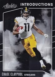 2020 Panini Absolute Introductions Chase Claypool #9 card