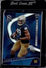 2020 Panini Chronicles Draft Picks Spectra Chase Claypool #15 card