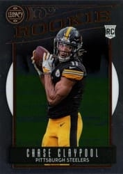 2020 Panini Chronicles Legacy Update Rookies Chase Claypool #213 card