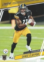 2020 Panini Chronicles Prestige Rookies Update Chase Claypool #322 card