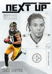 2020 Panini Playbook Next Up Chase Claypool #NU-26 card