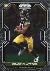2020 Panini Prizm Base Set Chase Claypool #392 card
