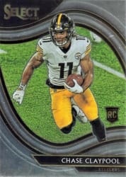 2020 Panini Select Base Set Chase Claypool #370 card