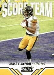 2021 Score Score Team Chase Claypool #ST23 card
