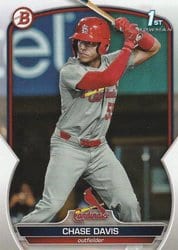 2023 Bowman Draft Base Set Chase Davis #BD-48 card