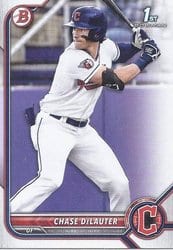 2022 Bowman Draft Base Set Chase DeLauter #BD-49 card