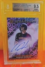 2023 Bowman Inception Primordial Prospect Autographs Chase DeLauter #PPA-CDR card