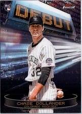 2025 Finest Bullish Chase Dollander #B-25 card