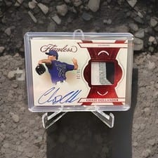 2025 Panini Flawless Flawless Signature Materials Chase Dollander #6 card