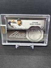 2025 Topps Five Star Silver Signatures Chase Dollander #FSS-CD card