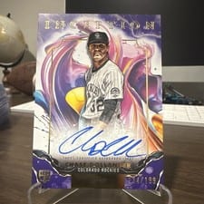 2025 Topps Inception Rookie & Emerging Stars Autographs Chase Dollander #RESA-CDO card