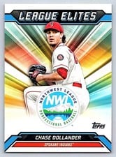 2025 Topps Pro Debut League Elites Chase Dollander #LE-13 card
