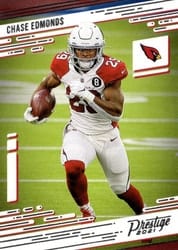 2021 Panini Prestige Base Set Chase Edmonds #48 card