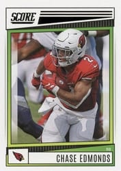 2022 Score Base Set Chase Edmonds #148 card