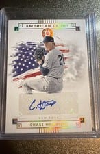 Chase Hampton 2024 Panini Boys of Summer American Glory Signatures card