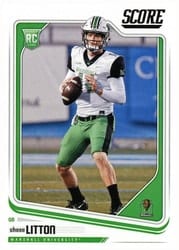 2018 Score Base Set Chase Litton #403 card