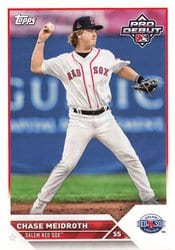 2023 Topps Pro Debut Base Set Chase Meidroth #PD-47 card