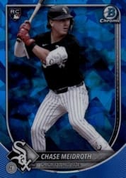 2025 Bowman Chrome Sapphire Edition Base Set Chase Meidroth #71 card