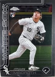 2025 Topps Chrome Update Base Set Chase Meidroth #USC75 card