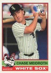 2025 Topps Heritage Base Set Chase Meidroth #671 card