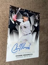 2025 Topps Update Baseball Stars Autographs Chase Meidroth #BSAU-CME card