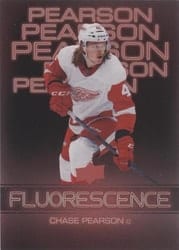 2022-23 Upper Deck Flourescence Gold Parallel Chase Pearson #F-24 card