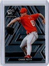 2024 Leaf Press Pass Premium Baseball Base Set Chase Petty #9 card