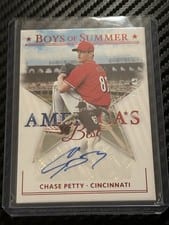 2024 Panini Boys of Summer America's Best Signatures Chase Petty #AME-CP card