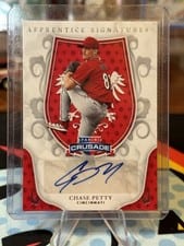2024 Panini Crusade Apprentice Signatures Chase Petty #AS-CPT card