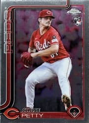 2025 Topps Chrome Update Base Set Chase Petty #USC97 card