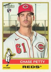 2025 Topps Heritage Base Set Chase Petty #607 card